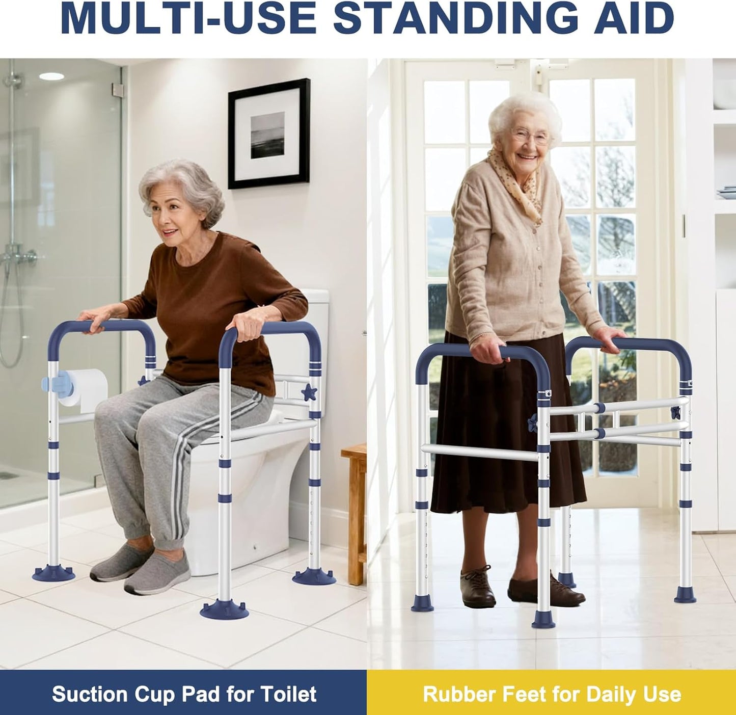 Toilet Safety Rails for Seniors