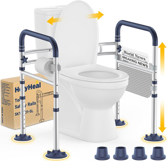 Toilet Safety Rails for Seniors