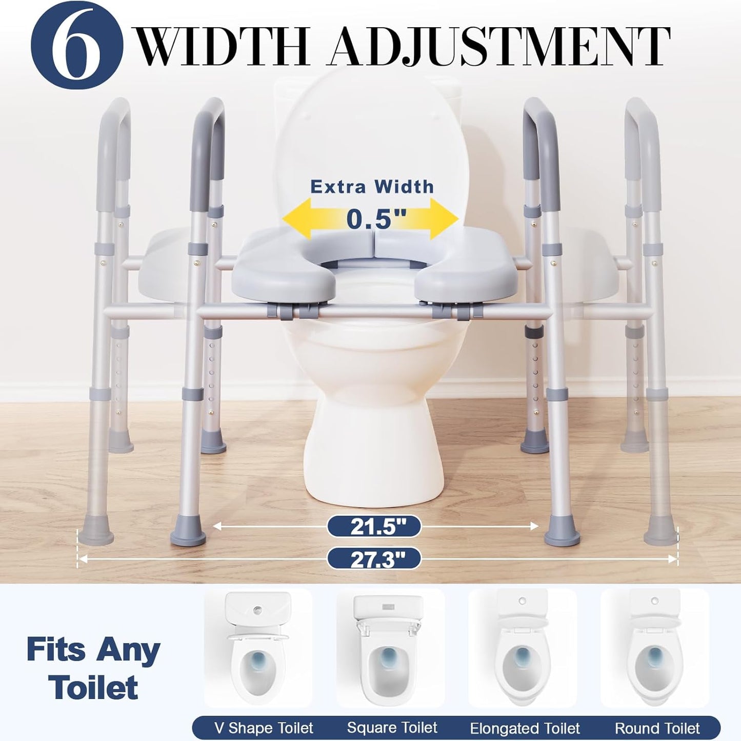 Toilet Seat Risers for Seniors