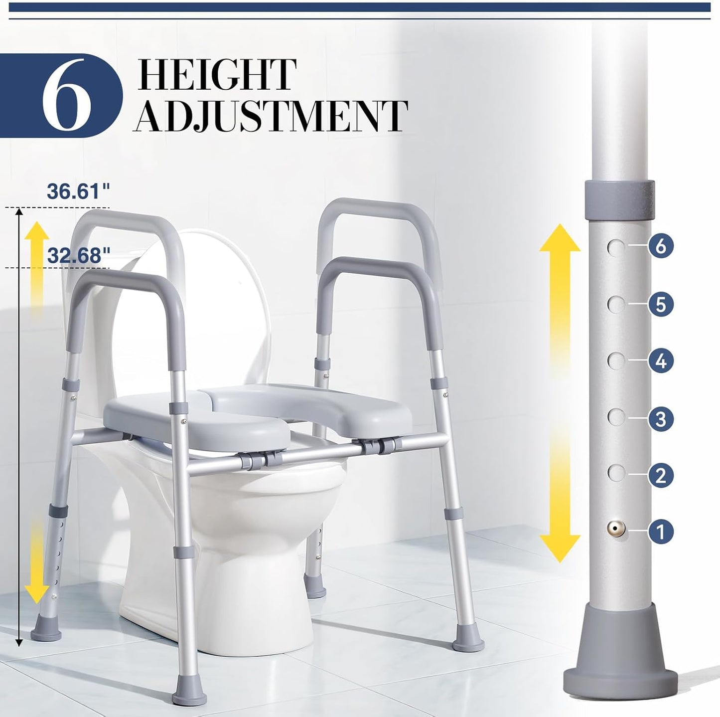 Toilet Seat Risers for Seniors