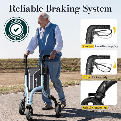 3 Wheel Walkers for Seniors