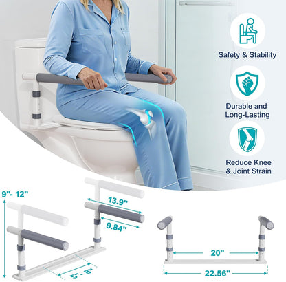 Toilet Safety Rails for Seniors
