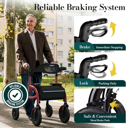 4 Wheel Walkers for Seniors