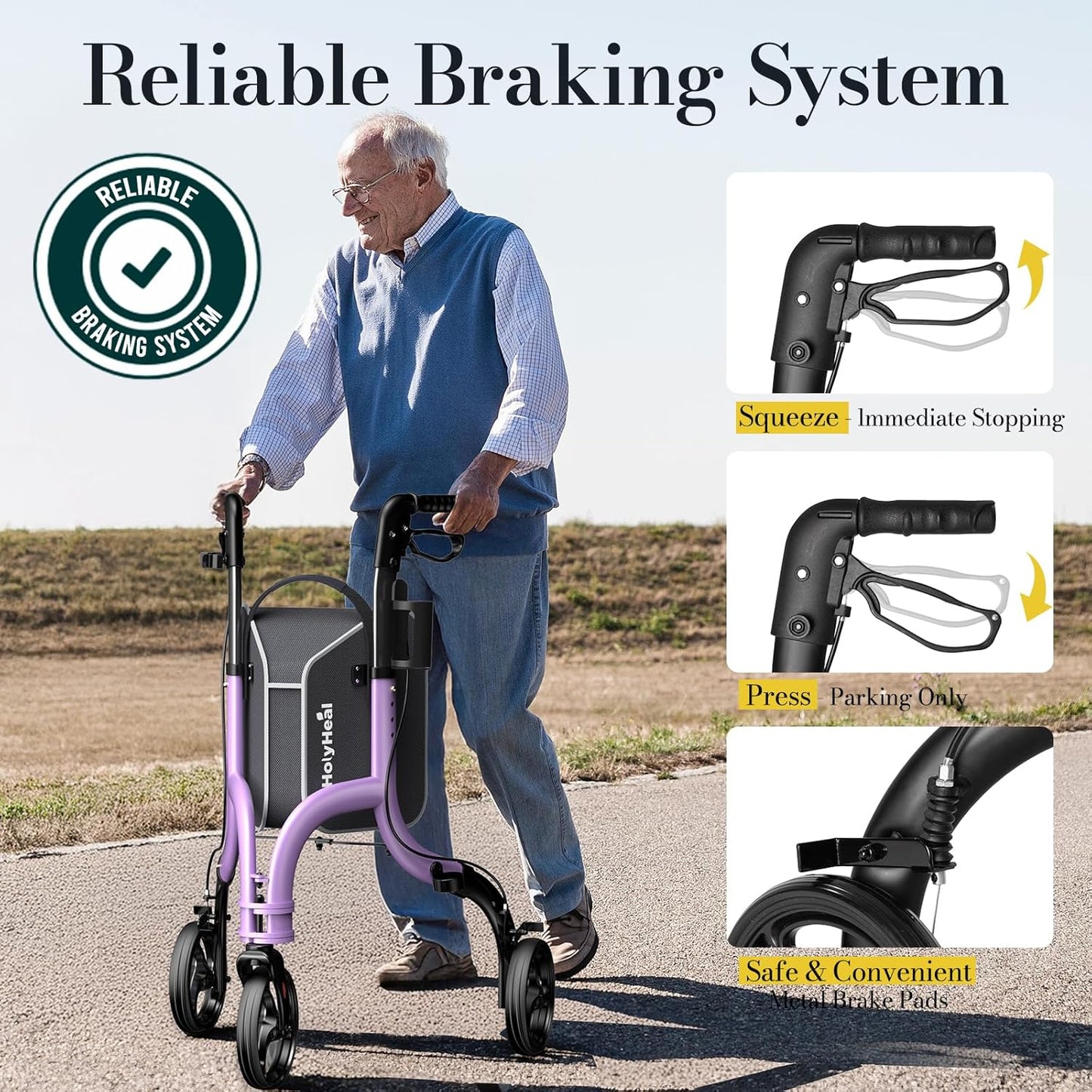 3 Wheel Walkers for Seniors